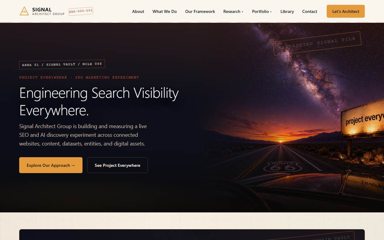 Homepage of signalarchitectgroup.com